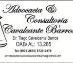 Advogado Correspondente Jurídico: Tiago Cavalcante Barros. 