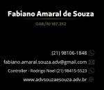 Advogado Correspondente Jurídico: Fabiano Amaral De Souza
