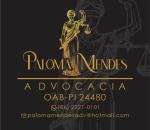 Advogado Correspondente Jurídico: Paloma Mendes