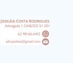 Advogado Correspondente Jurídico: Josileia Rodrigues 
