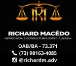 Advogado Correspondente Jurídico: Dr. Richard Macedo